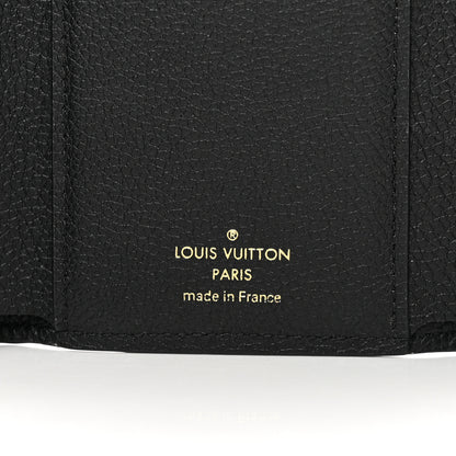 Louis Vuitton Empreinte Monogram Giant Victorine Wallet Black Beige 6 of 6