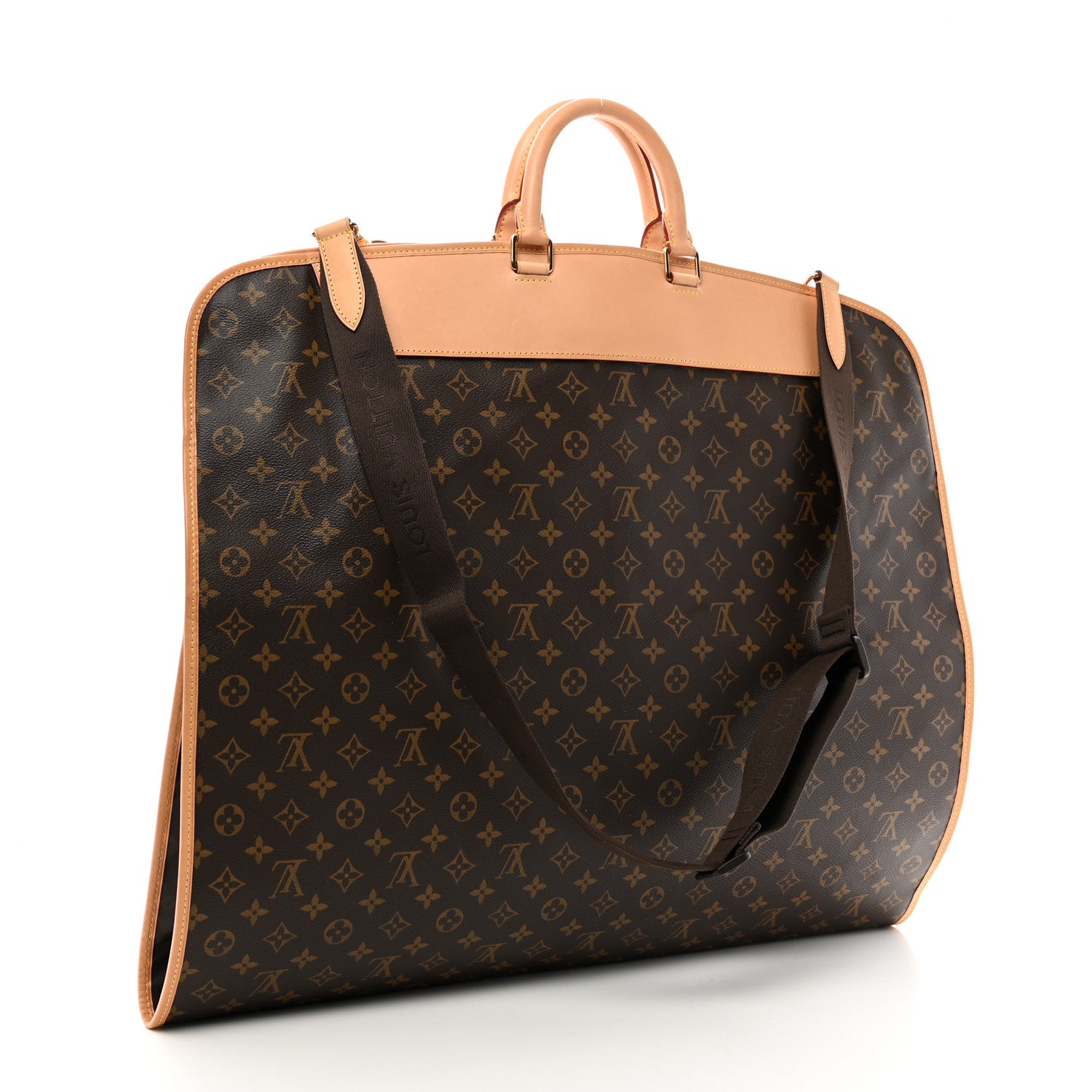 Louis Vuitton Monogram Garment Cover 2 Hangers 2 of 10