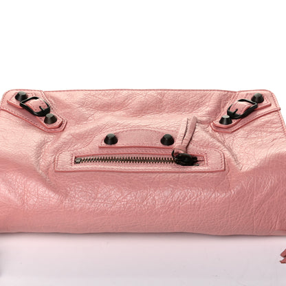 Balenciaga Agneau Classic Hardware Tool Kit Crossbody Rose Peche 6 of 6