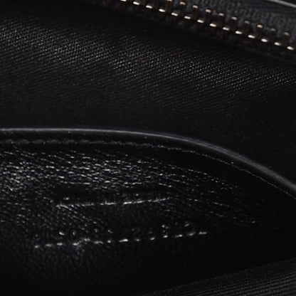 Saint Laurent Sheepskin Matelasse Chevron Monogram Large College Satchel Black 8 of 8