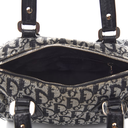 Christian Dior Monogram Boston Black 4 of 9