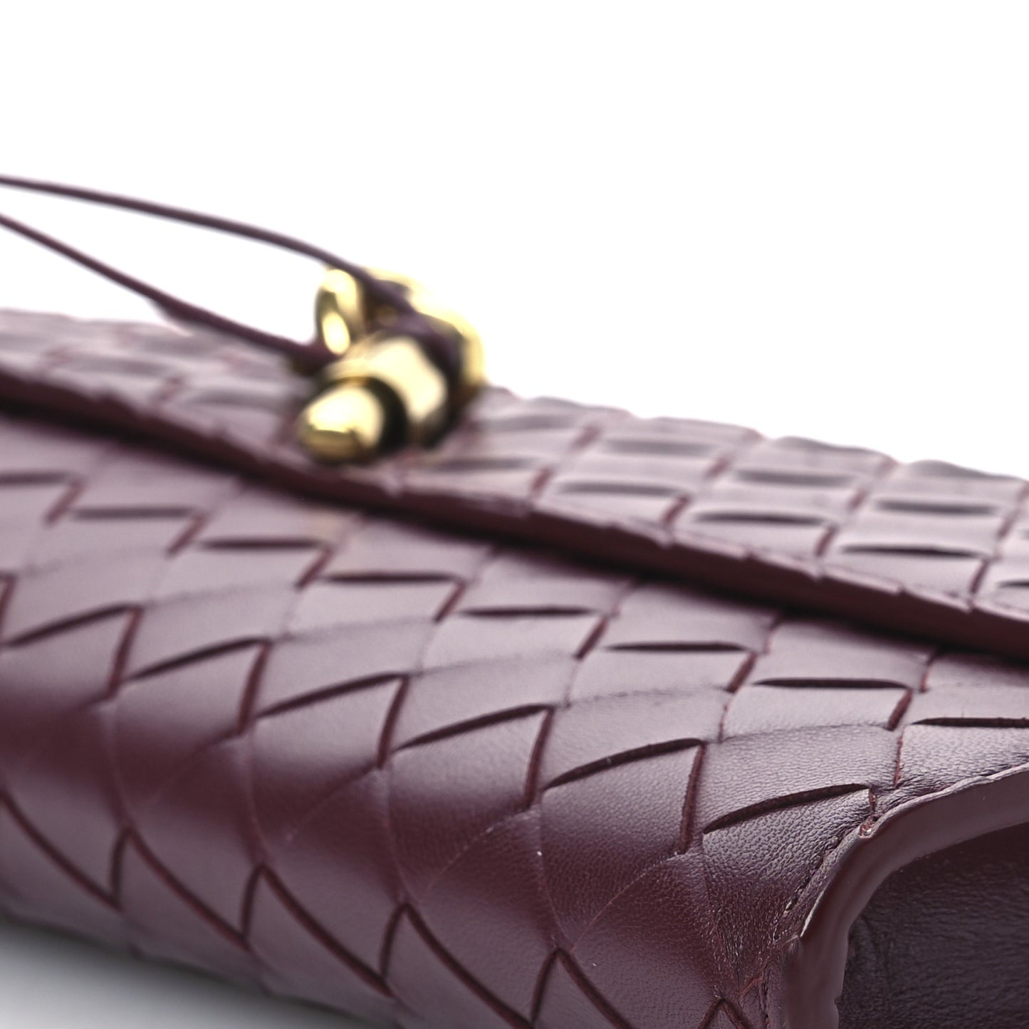 Nappa Intrecciato Long Andiamo Top Handle Clutch Barolo