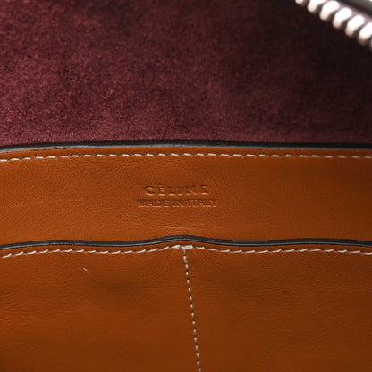 Celine Lambskin Small Soft Cube Satchel Burgundy 6 of 13