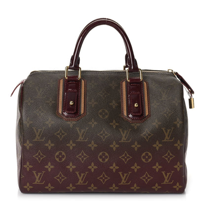Louis Vuitton Monogram Mirage Speedy 30 Bordeaux 1 of 9