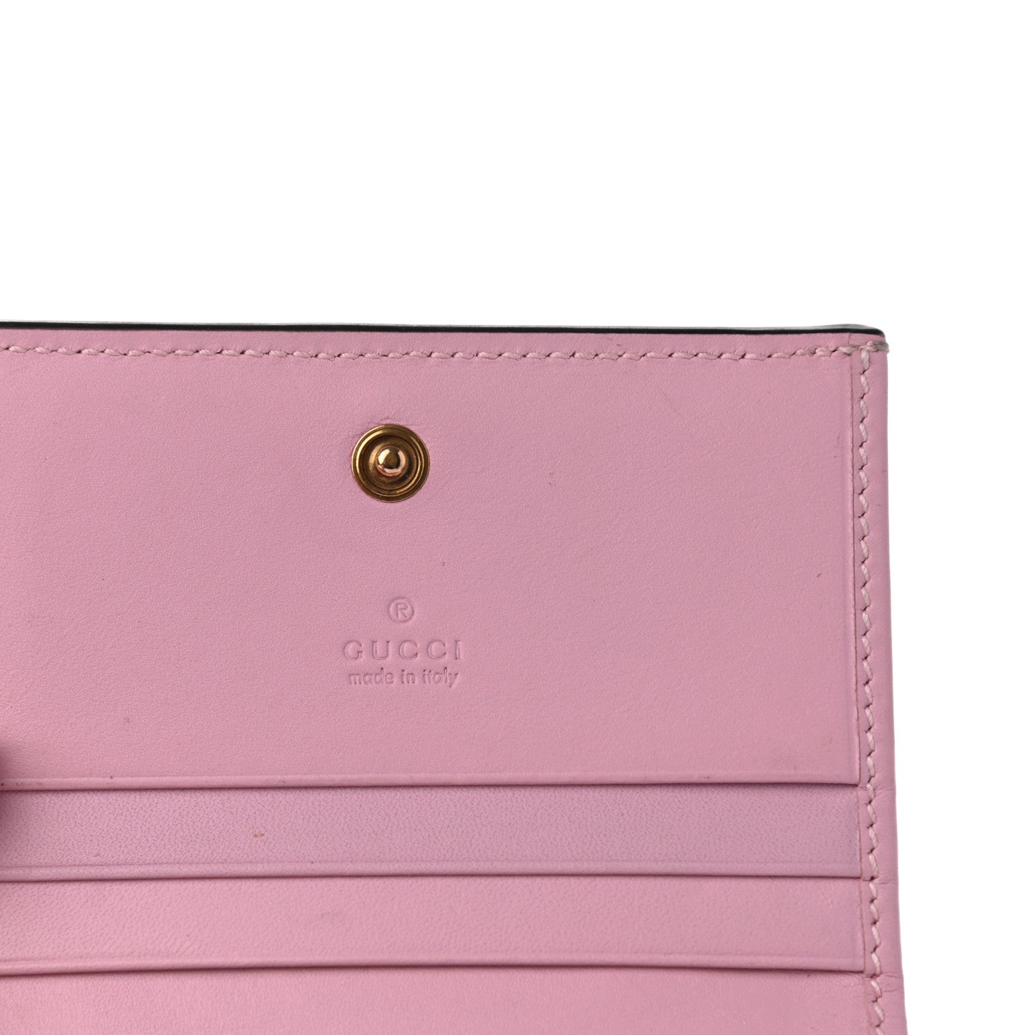 Gucci GG Supreme Monogram Strawberry Card Case 6 of 7