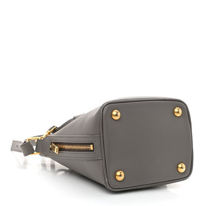 Saint Laurent Calfskin Small Emmanuelle Bucket Bag Fog 3 of 8