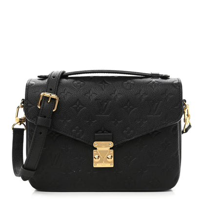 Louis Vuitton Empreinte Pochette Metis Black 1 of 12