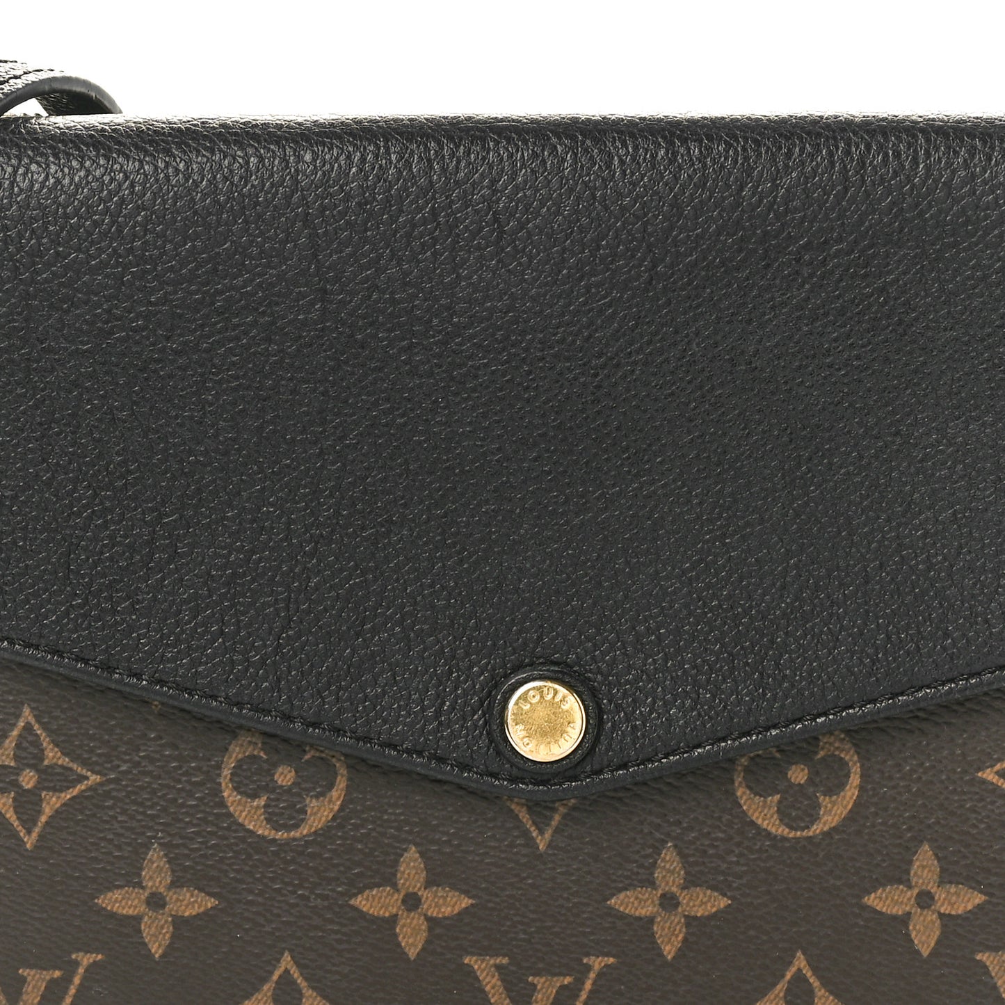 Monogram Twice Pochette Black