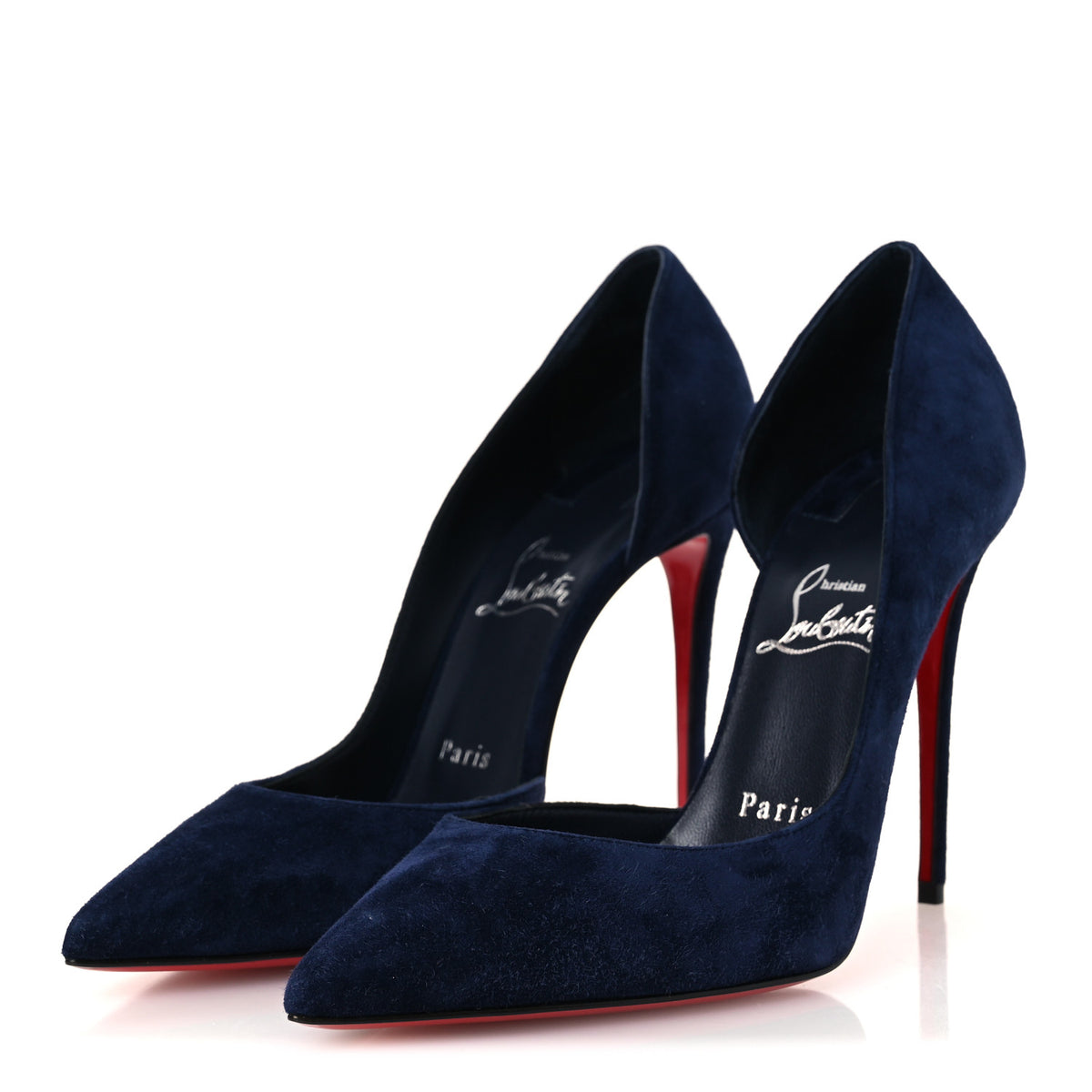 Suede Iriza 100 Pumps 38.5 Obscur