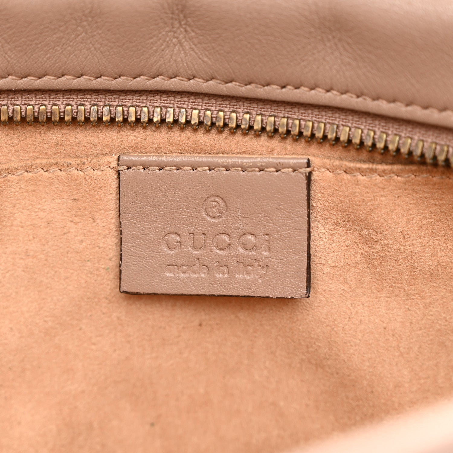 Gucci Calfskin Matelasse Small GG Marmont Chain Shoulder Bag Porcelain Rose 6 of 11