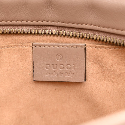 Gucci Calfskin Matelasse Small GG Marmont Chain Shoulder Bag Porcelain Rose 6 of 11