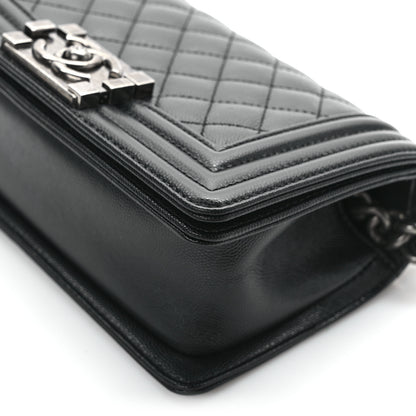 Chanel Caviar Quilted Small Boy Flap Black 12 of 12