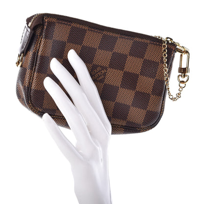 Louis Vuitton Damier Ebene Mini Pochette Accessories 2 of 7
