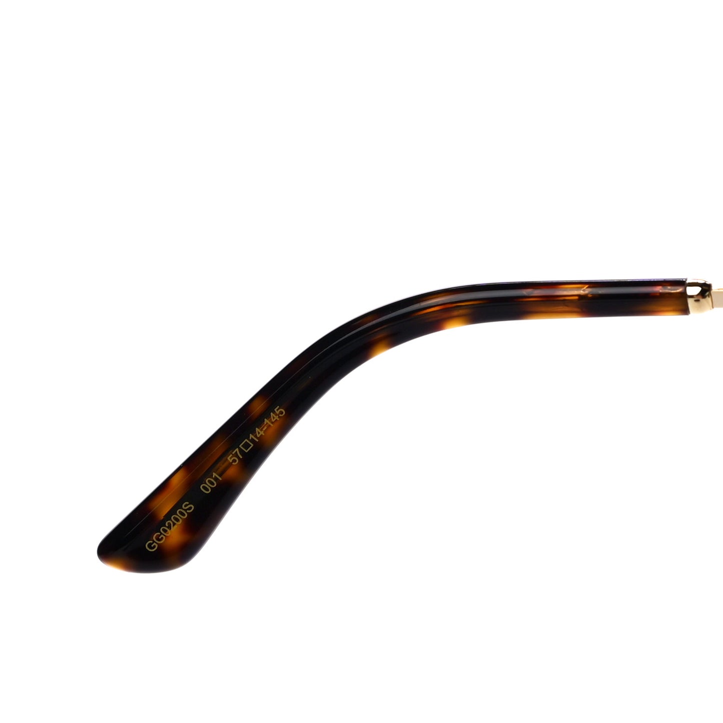 Squared Aviator GG Sunglasses GG0200S Black