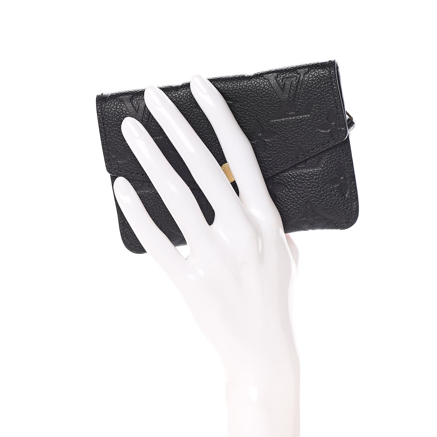 Louis Vuitton Empreinte Key Pouch Black 2 of 7