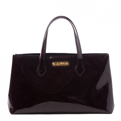 Louis Vuitton Vernis Wilshire PM Amarante 1 of 8