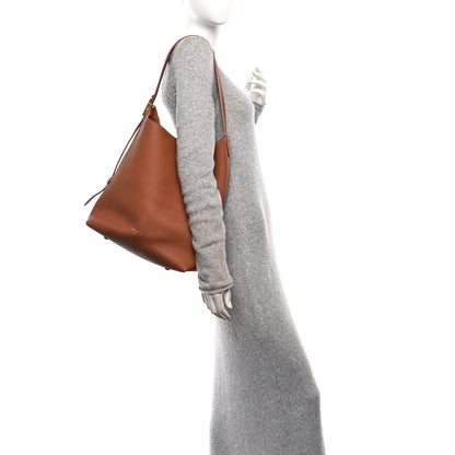 Louis Vuitton Grained Calfskin Low Key Hobo MM Cognac 2 of 10