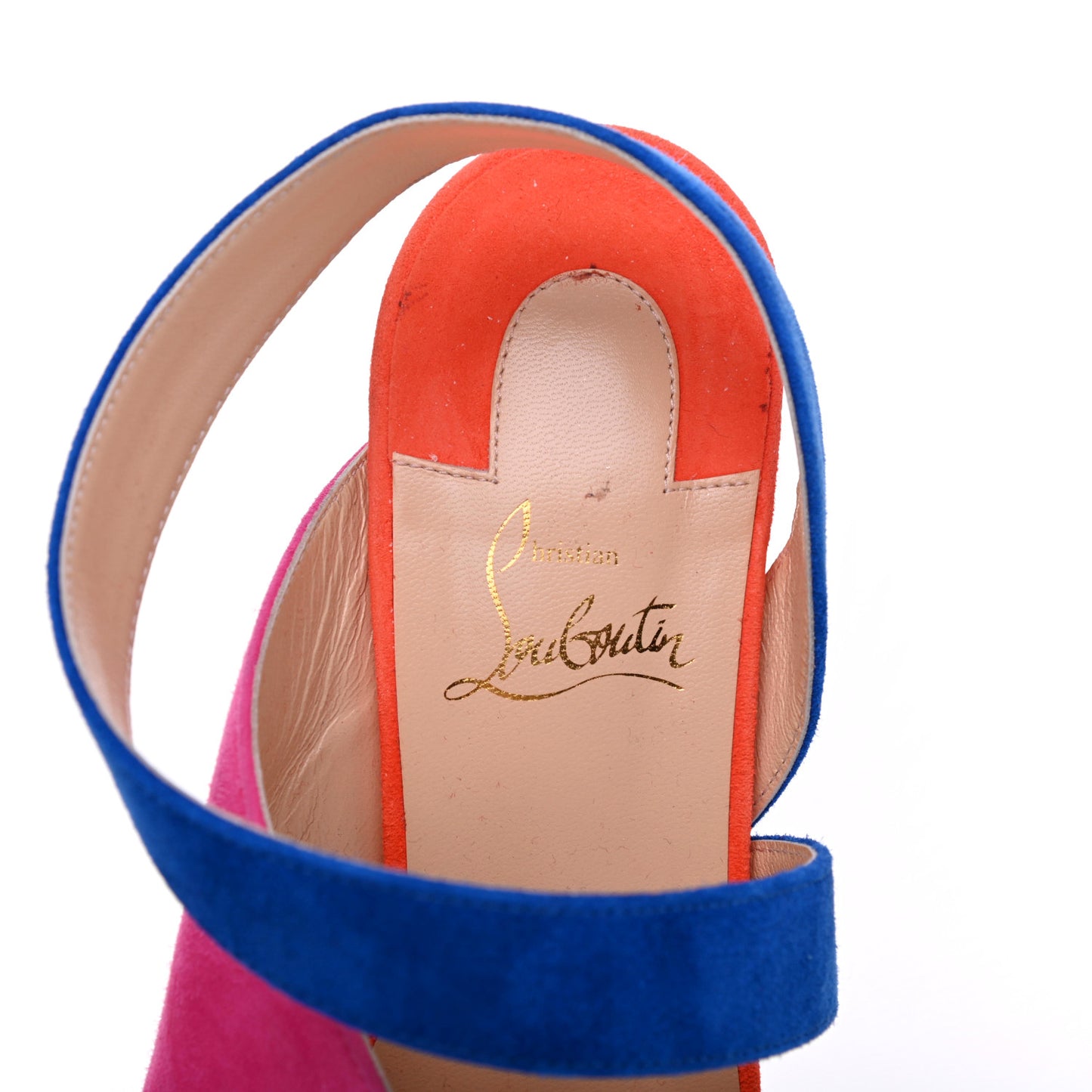 Veau Velours Tablissima Sandal 39.5 Multicolor