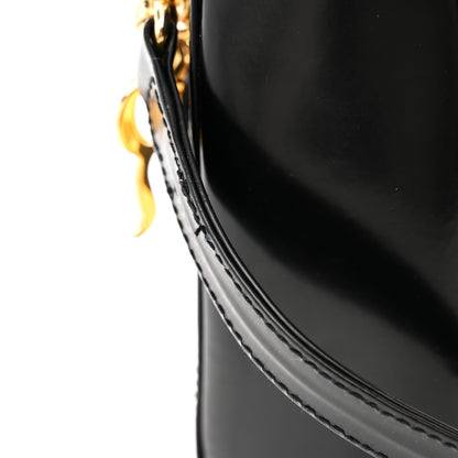 Christian Dior Glazed Calfskin Mini Lady Dior Black 14 of 14