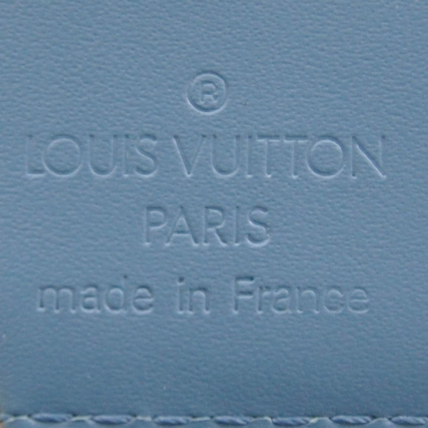 Louis Vuitton Suhali Compact Zipped Wallet Blue 6 of 7