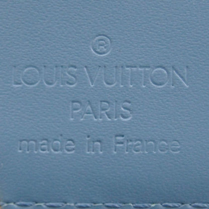 Louis Vuitton Suhali Compact Zipped Wallet Blue 6 of 7