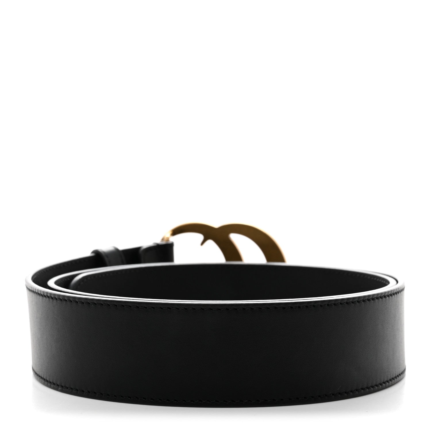 Gucci Calfskin Double G 40mm Belt 90 36 Black 2 of 6