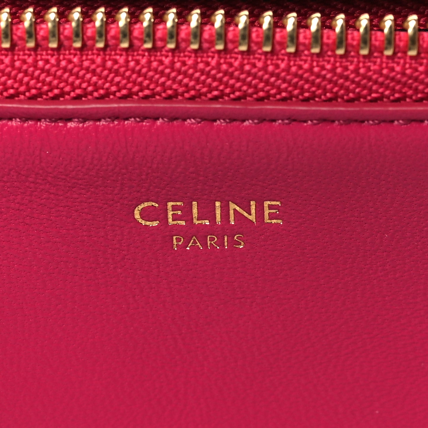 Lambskin Small Trio Crossbody Bag Fuchsia