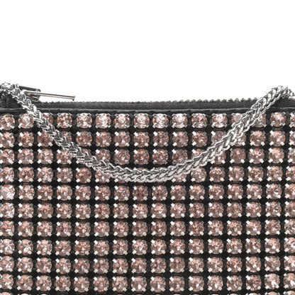 Alexander Wang Crystal Rhinestone Nano Wanglock Chain Crossbody Sandstone 8 of 12