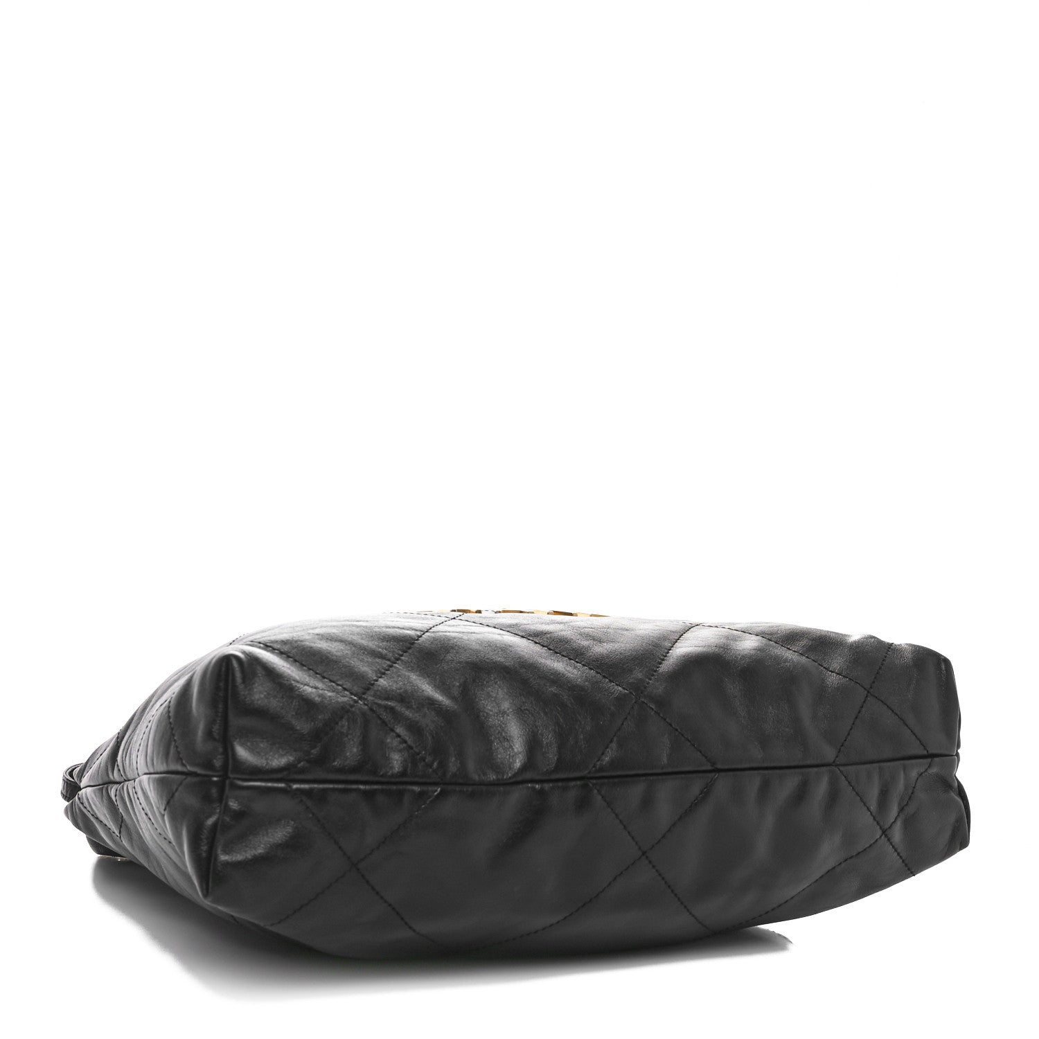 Chanel Shiny Calfskin Quilted Small Chanel 22 Black 4 of 11