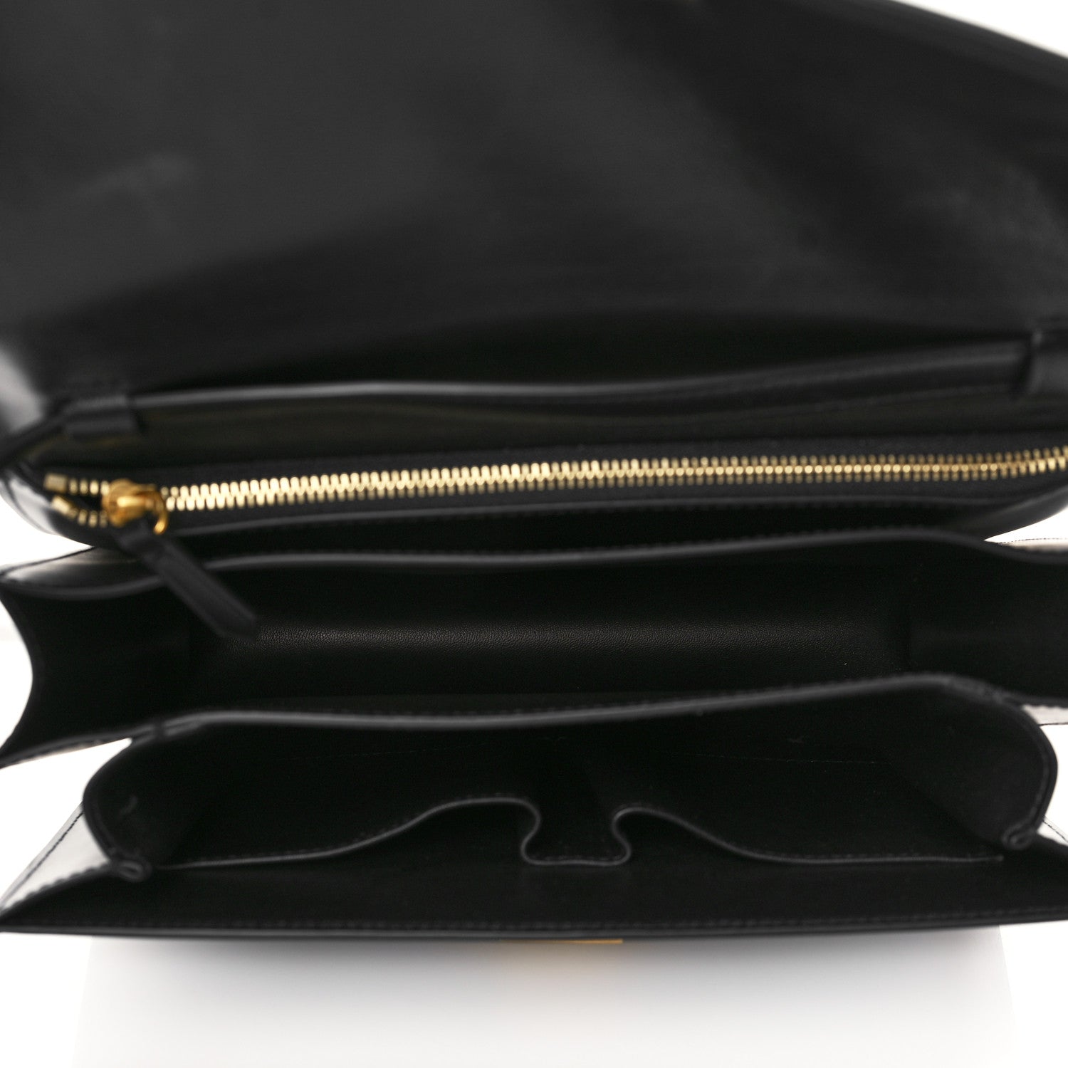 Celine Box Calfskin Medium Classic Box Flap Bag Black 5 of 7