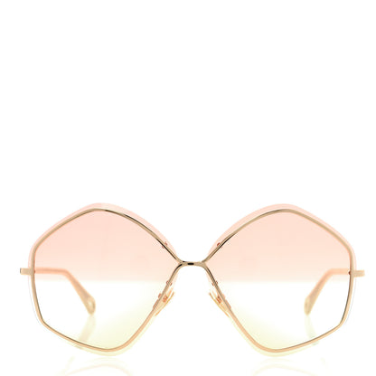 Chloe Metal Pentagon Sunglasses CH0065S Rainbow 2 of 7