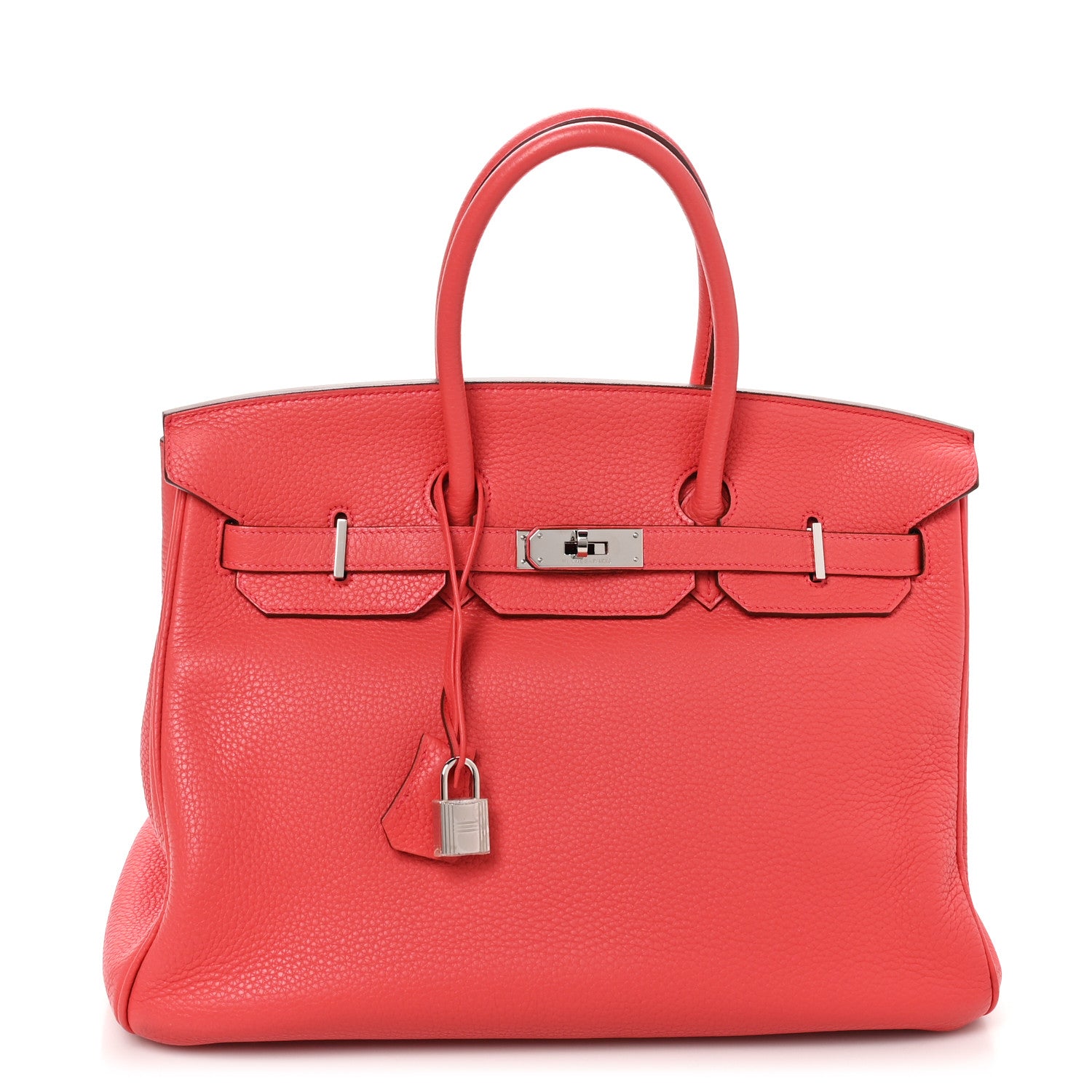 Hermes Taurillon Clemence Birkin 35 Bougainvillea 1 of 10