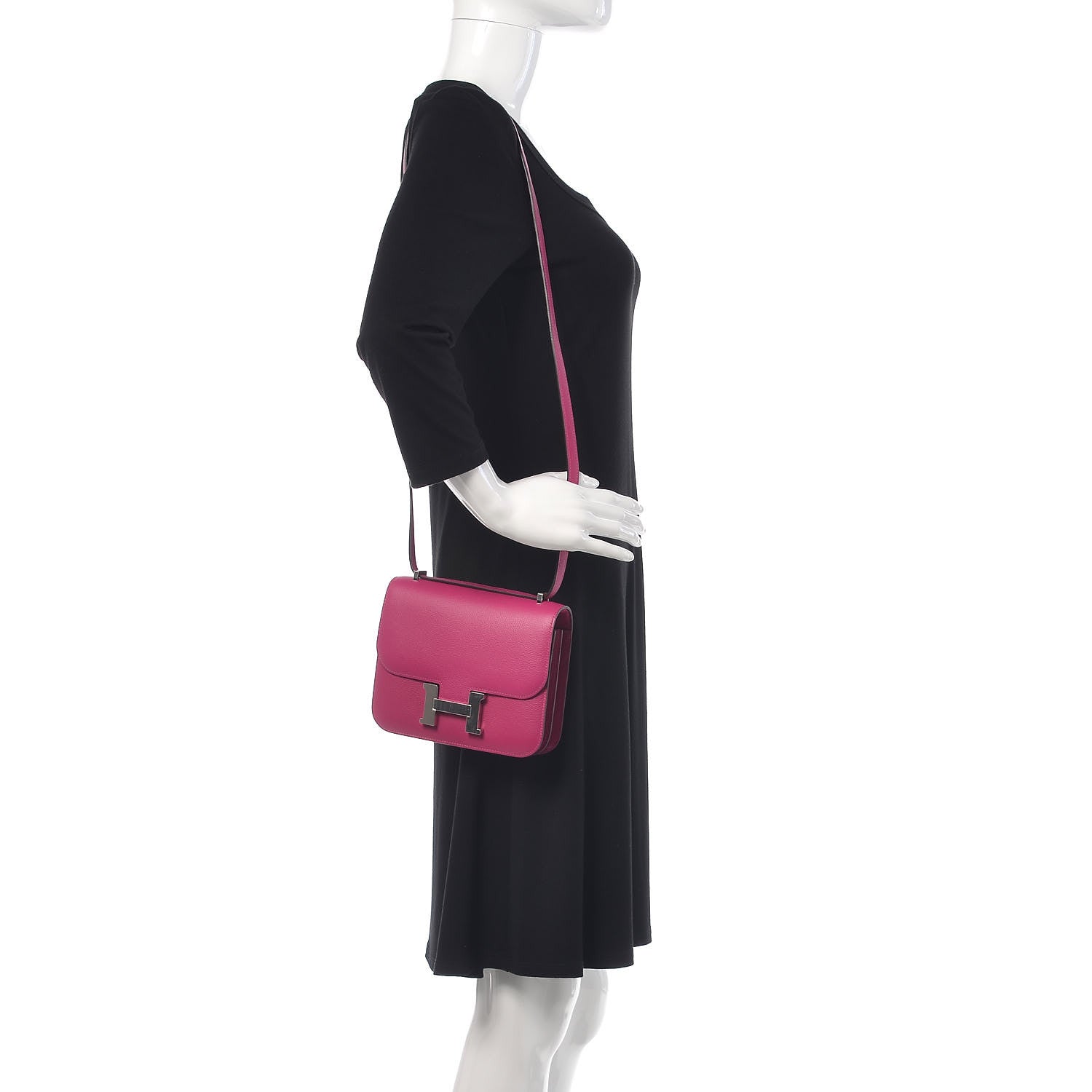 Hermes Evercolor Constance 18 Rose Pourpre 2 of 15