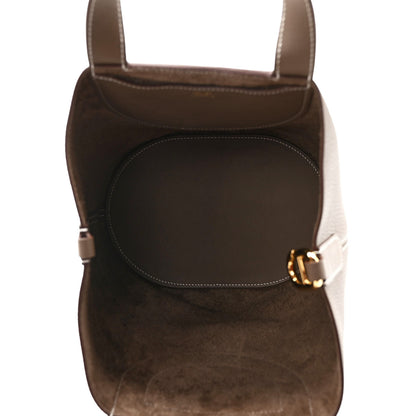 Hermes Taurillon Clemence Swift In-The-Loop 23 Bag Etoupe 5 of 8