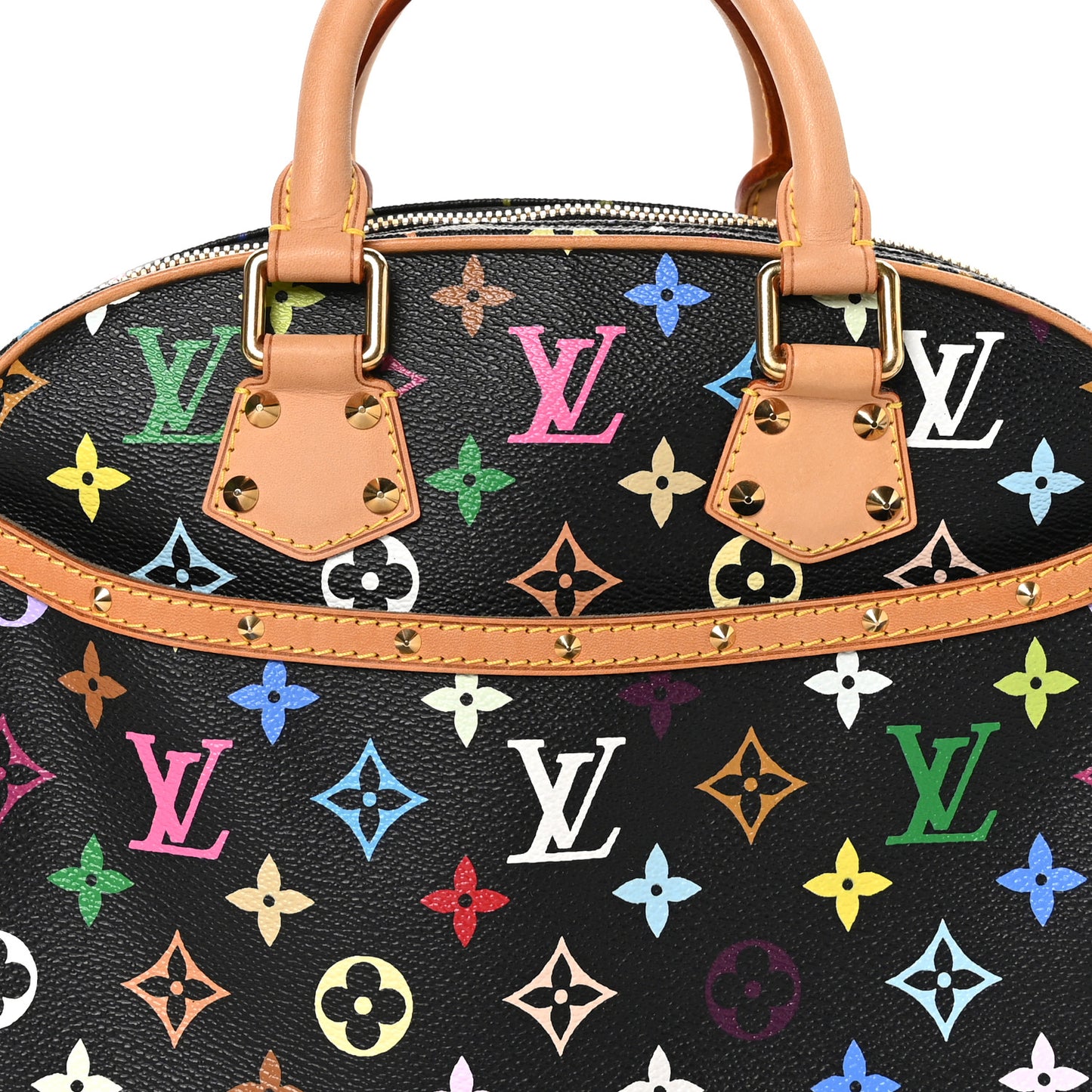 Monogram Multicolor Trouville Black