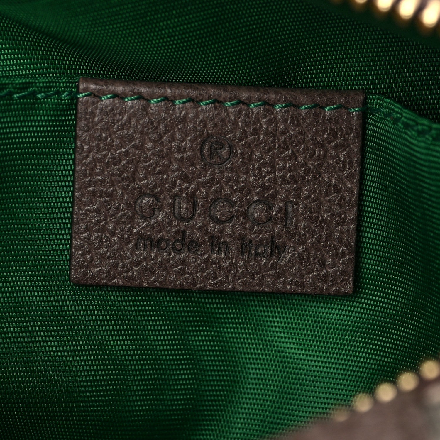 Gucci Soft GG Supreme Monogram Calfskin Medium Ophidia Cosmetic Case Beige Ebony New Acero 5 of 7