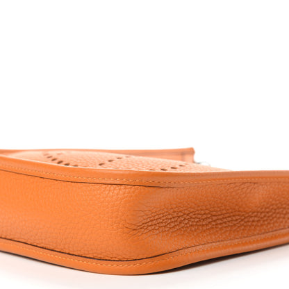 Hermes Taurillon Clemence Evelyne TPM Abricot 7 of 10