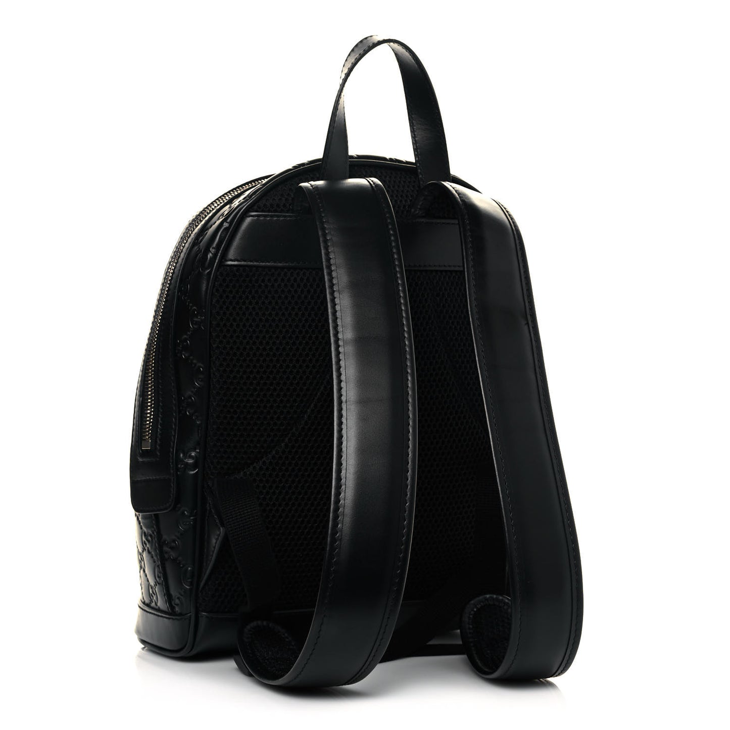 Guccissima Signature Small Day Backpack Black