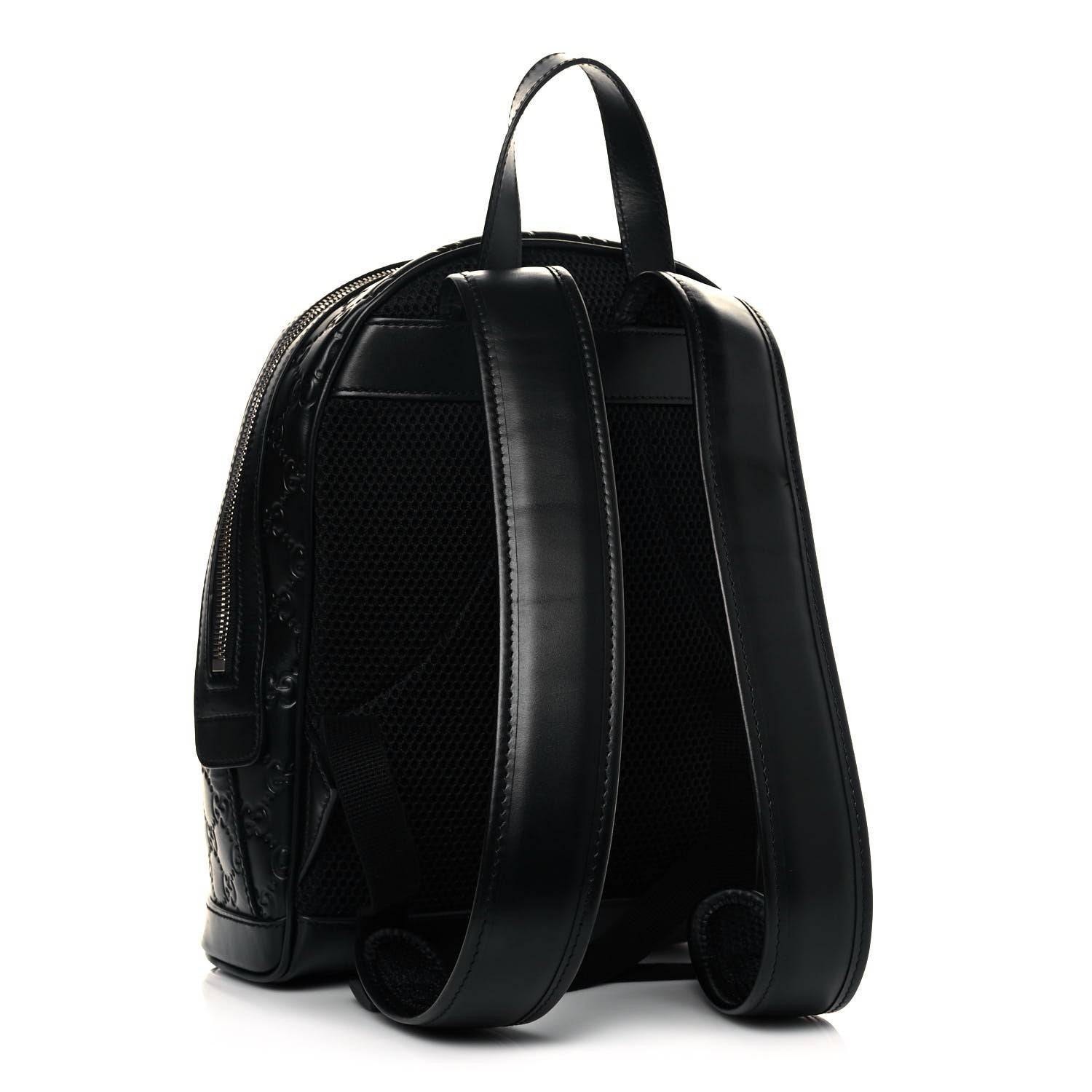 Gucci Guccissima Signature Small Day Backpack Black 3 of 10