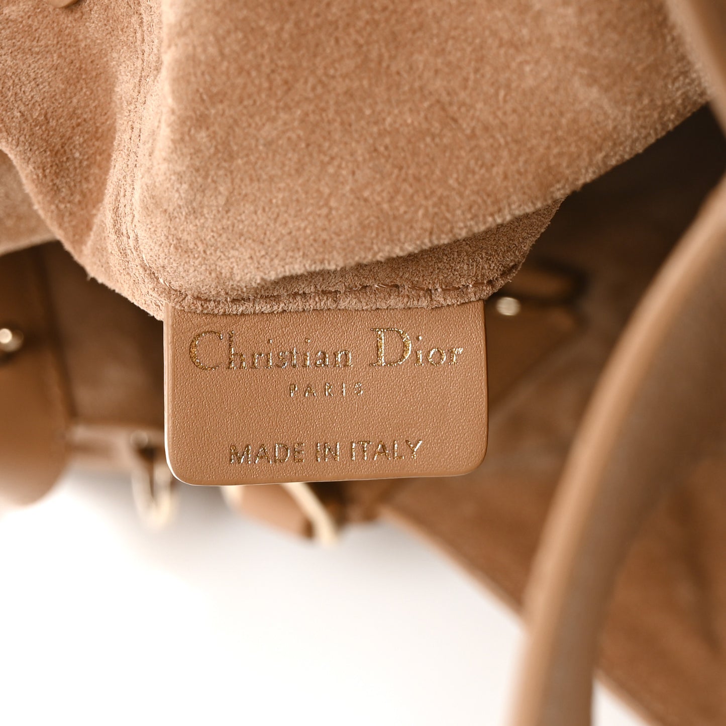 Calfskin Macrocannage Large Toujours Tan