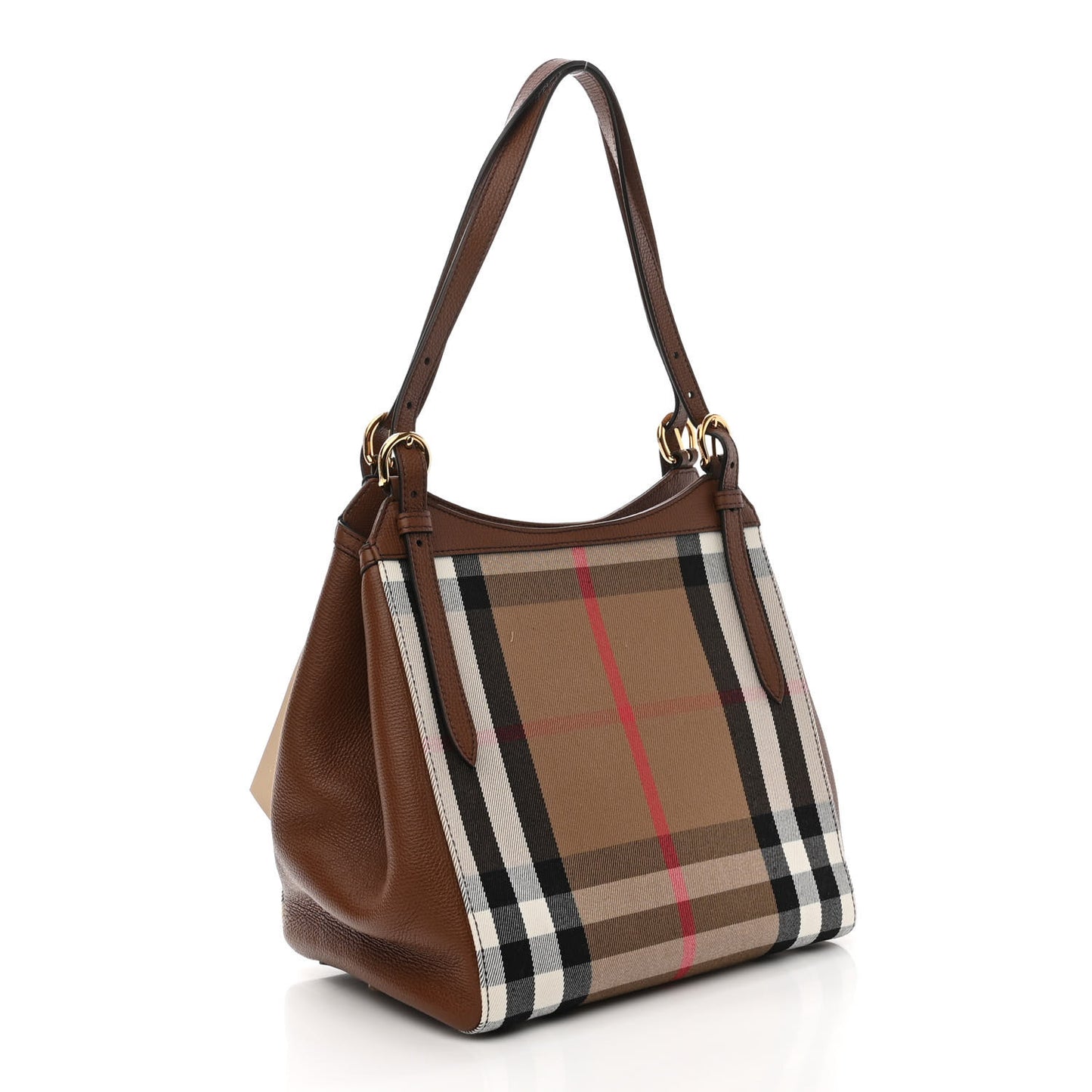 House Check Small Canterbury Tote Berry Pink