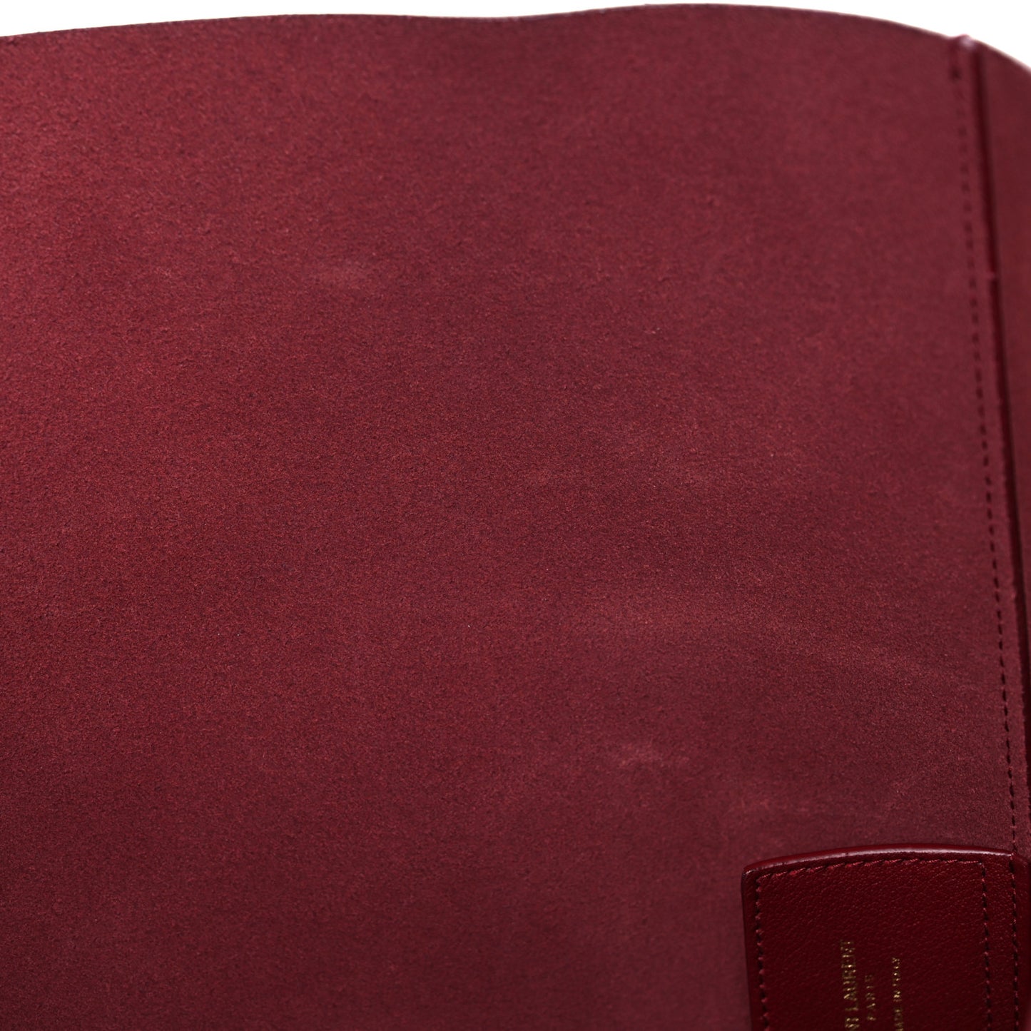 Calfskin Large Shopping Tote Rouge Legion