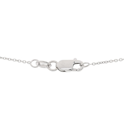 Roberto Coin 18K White Gold Diamond .22ct Tiny Treasures Heart Pendant Necklace 4 of 4