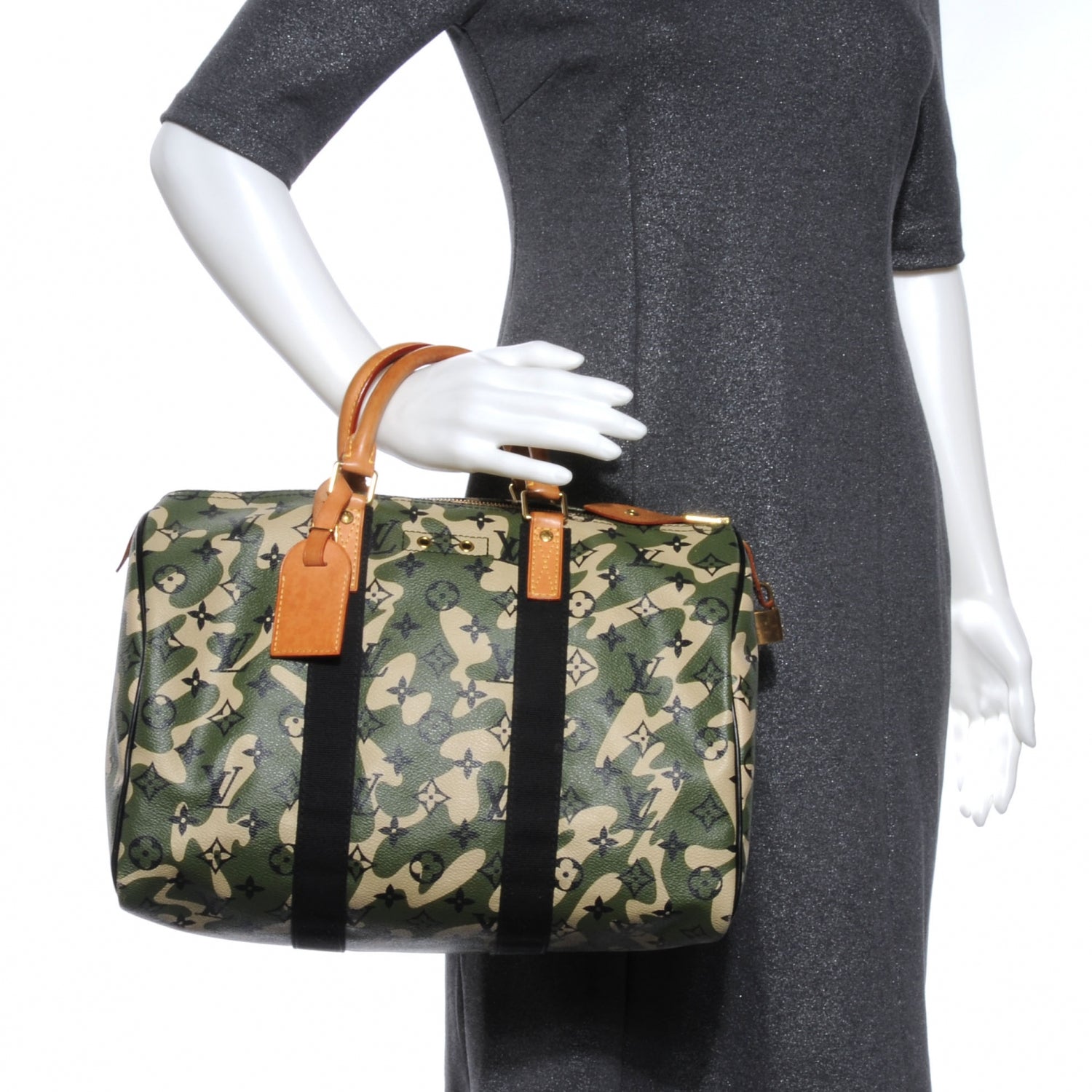 Louis Vuitton Monogramouflage Speedy 35 2 of 15
