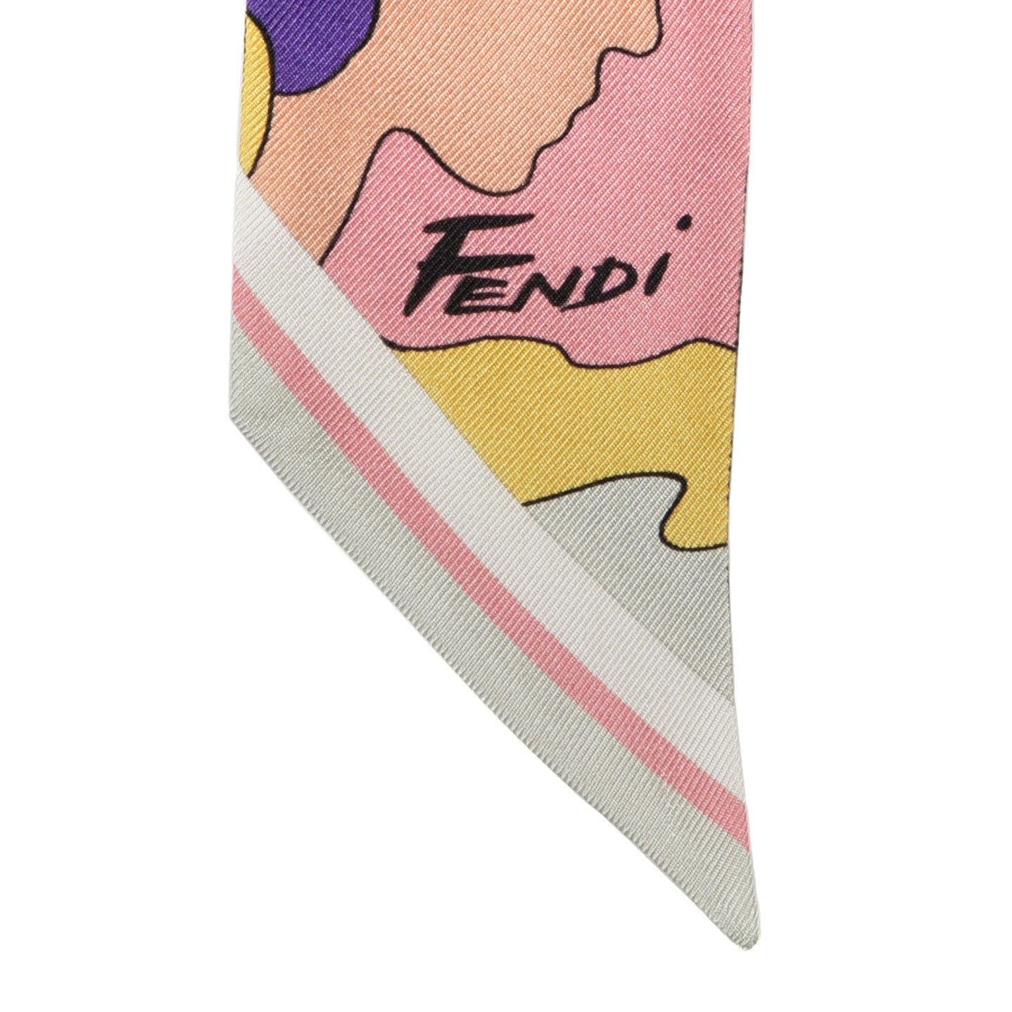 Silk Wrappy Scarf Cream Mogano