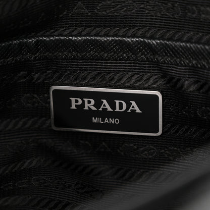 Prada Nylon New Vela Studded Messenger Bag Black 6 of 12