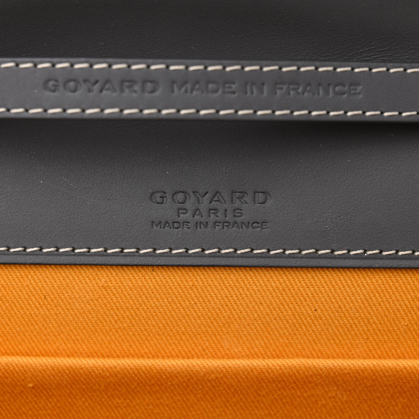 Goyardine Monte Carlo Bois Clutch With Strap Gray