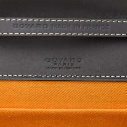 Goyard Goyardine Monte Carlo Bois Clutch With Strap Gray 6 of 12