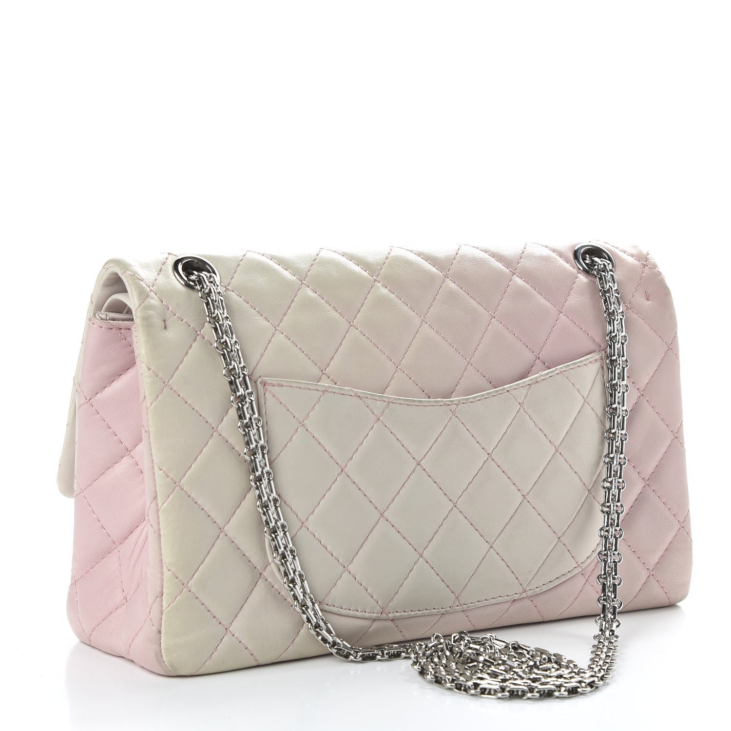 Chanel Lambskin Degrade Quilted 2.55 Reissue 226 Flap Pink 3 of 12