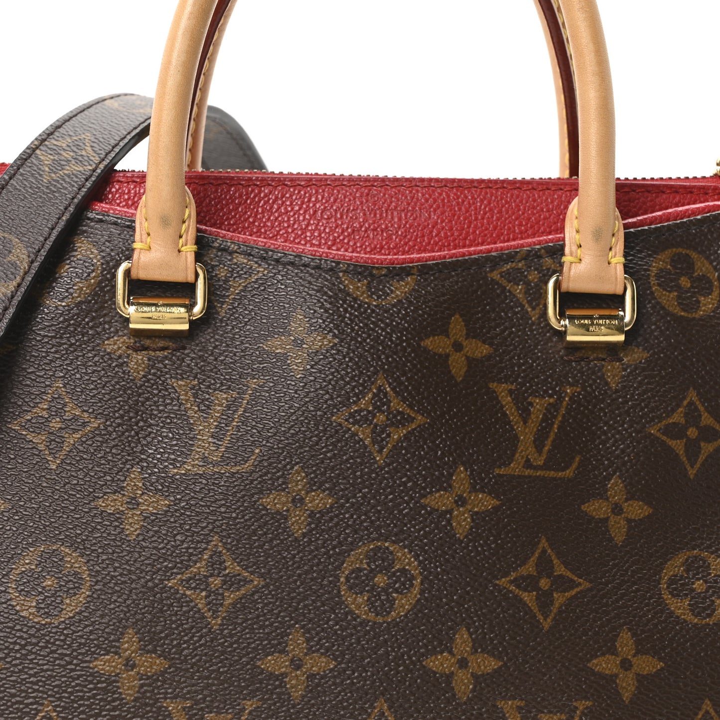 Monogram Pallas BB Cherry